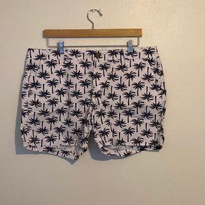 Palm Tree print shorts